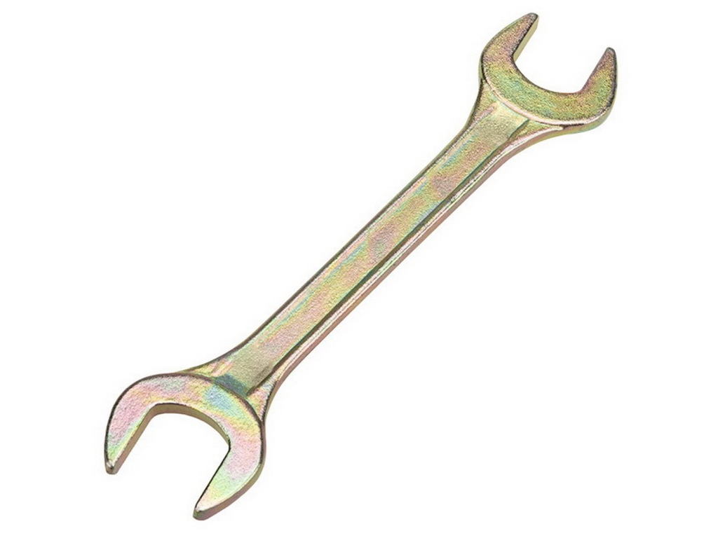 Ключ рожковый 17*19мм Rexant, желтый цинк, 12-5830-2