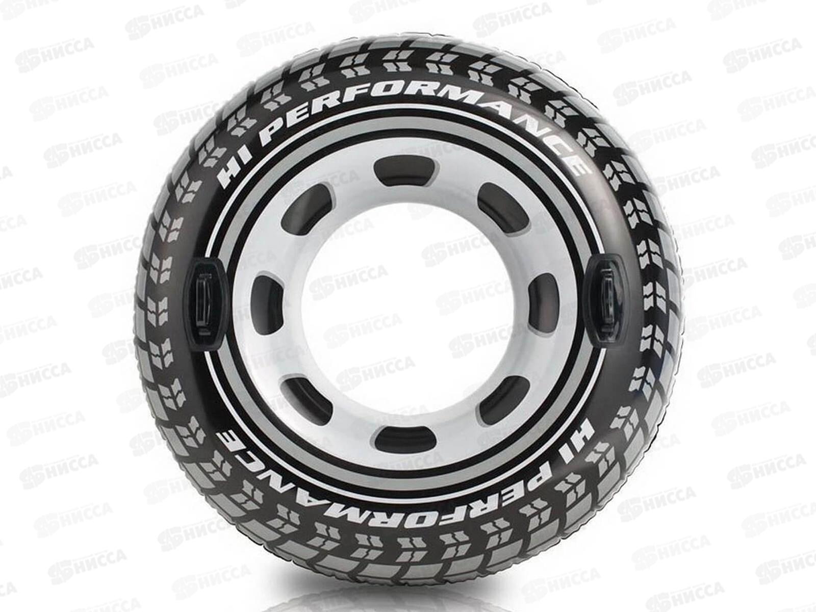 Круг надувной 56268 114см от 9-ти лет, с ручками, INTEX  *6