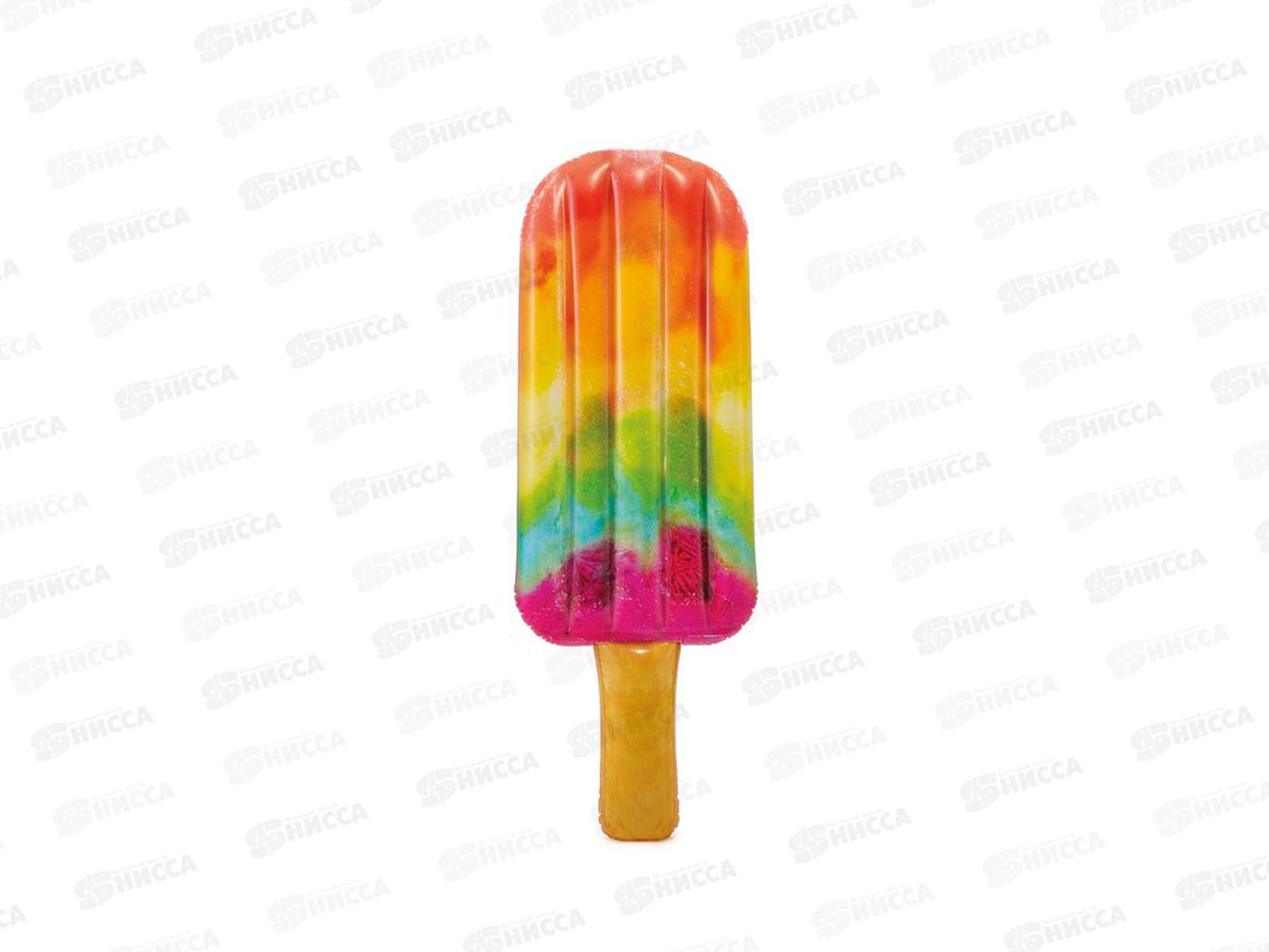 Плот надувной 58766 Фруктовое Мороженное (183*66*20см) от 9-х лет INTEX 060-024 г