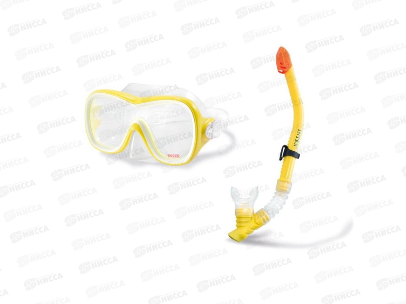 Набор для плавания 55647 8+ (маска,трубка) INTEX