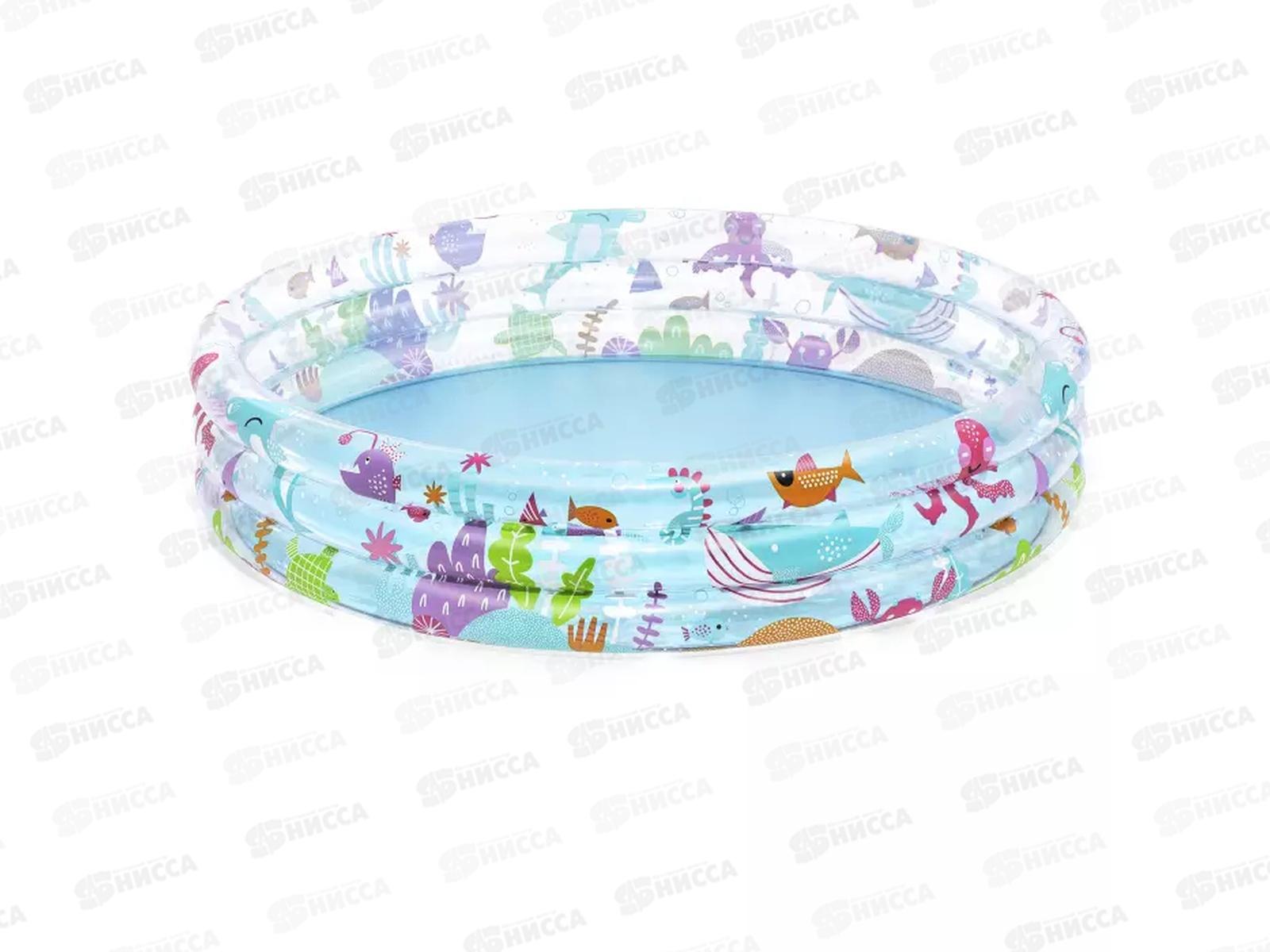 Бассейн 51004 (152х30см) Подводный мир BESTWAY *6