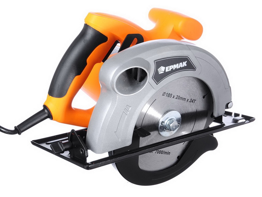 Пила дисковая  ПД-185/1500,1500Вт,185*20мм,4700об/мин,глубина 65мм 646-052  г