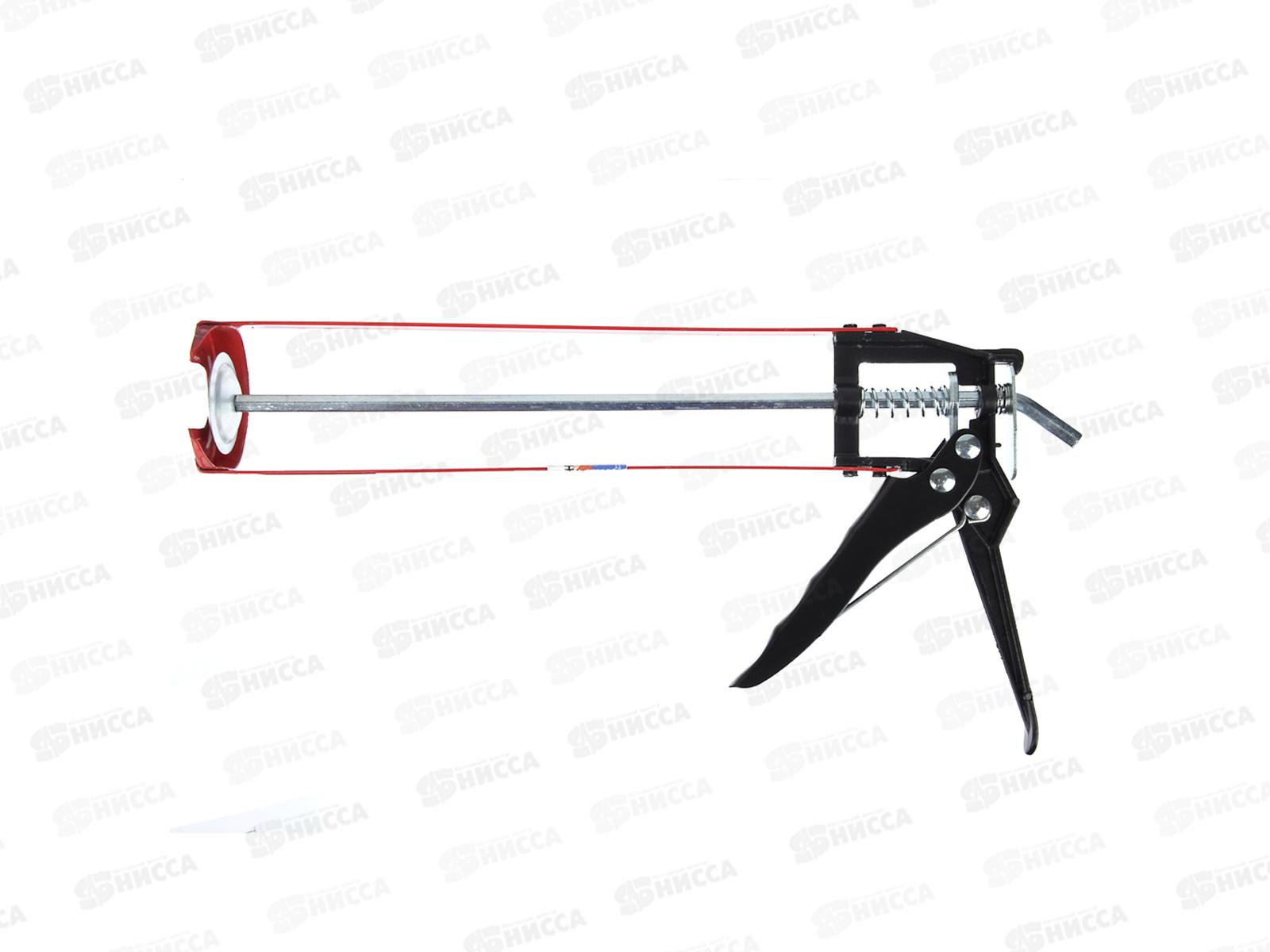 Пистолет для герметика с металическим фиксаторм 225мм скелет. Headman 684-015 г *40