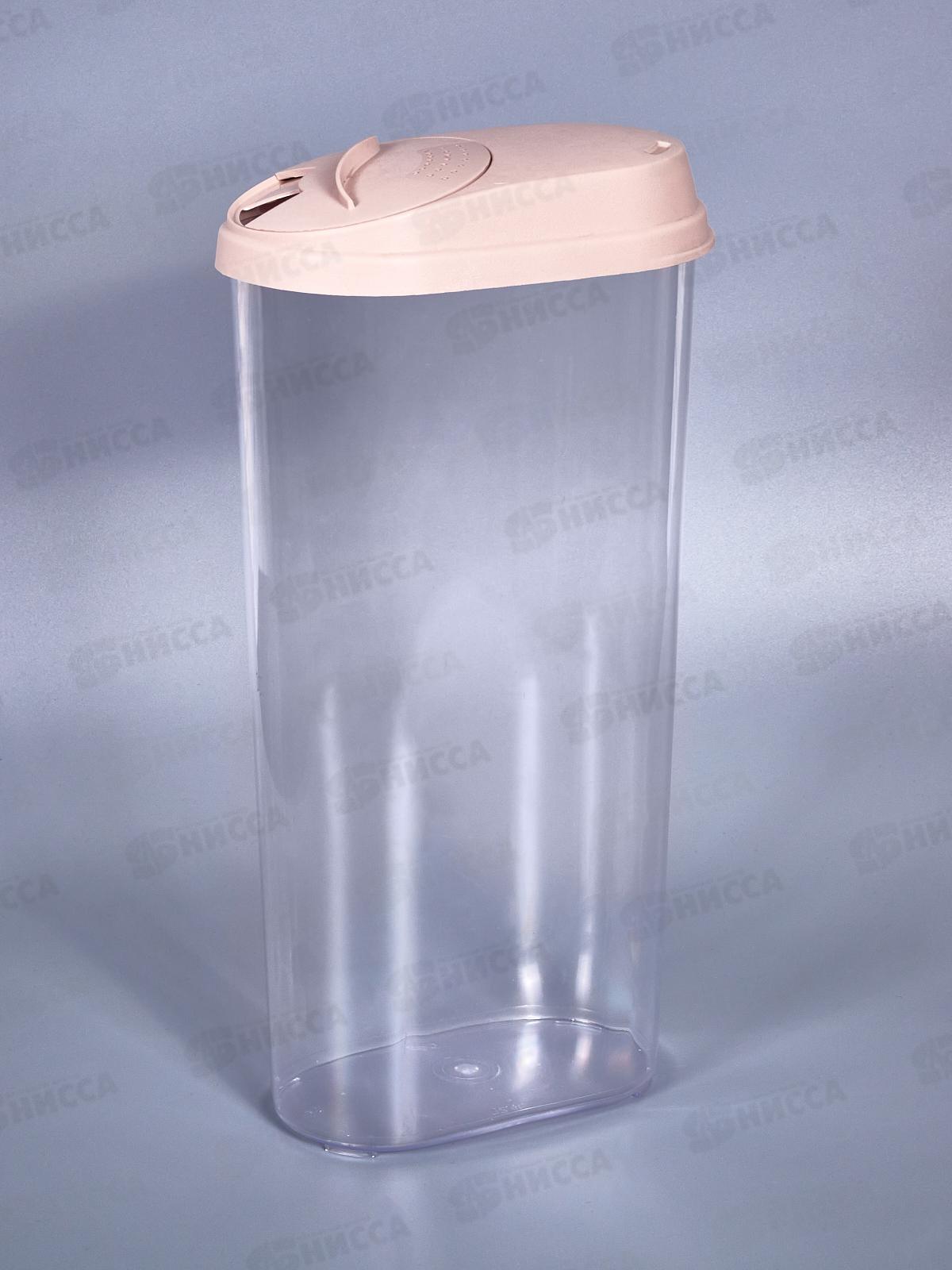 Банка 2,4л для сыпучих продуктов с дозатором ПЦ3612  *18