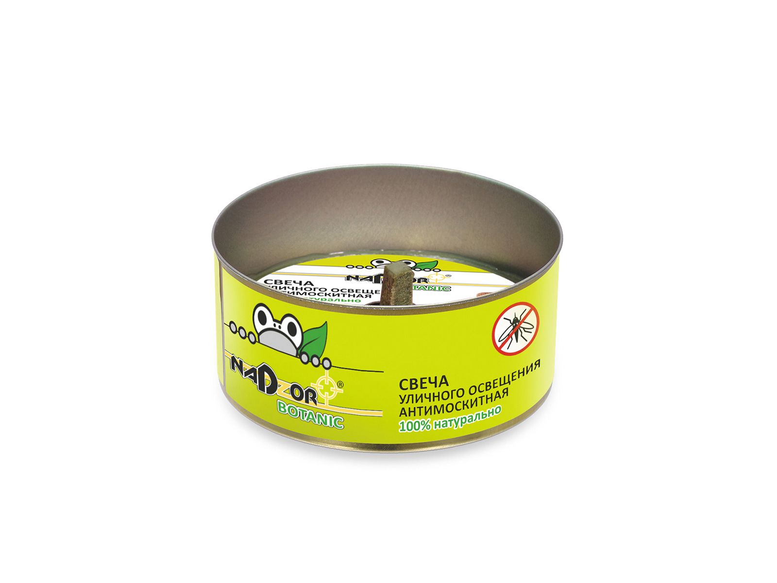 NADZOR Свеча антимоскитная Botanic *36