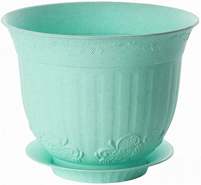 Кашпо Ангара 4,5л зеленый Ангарск *10