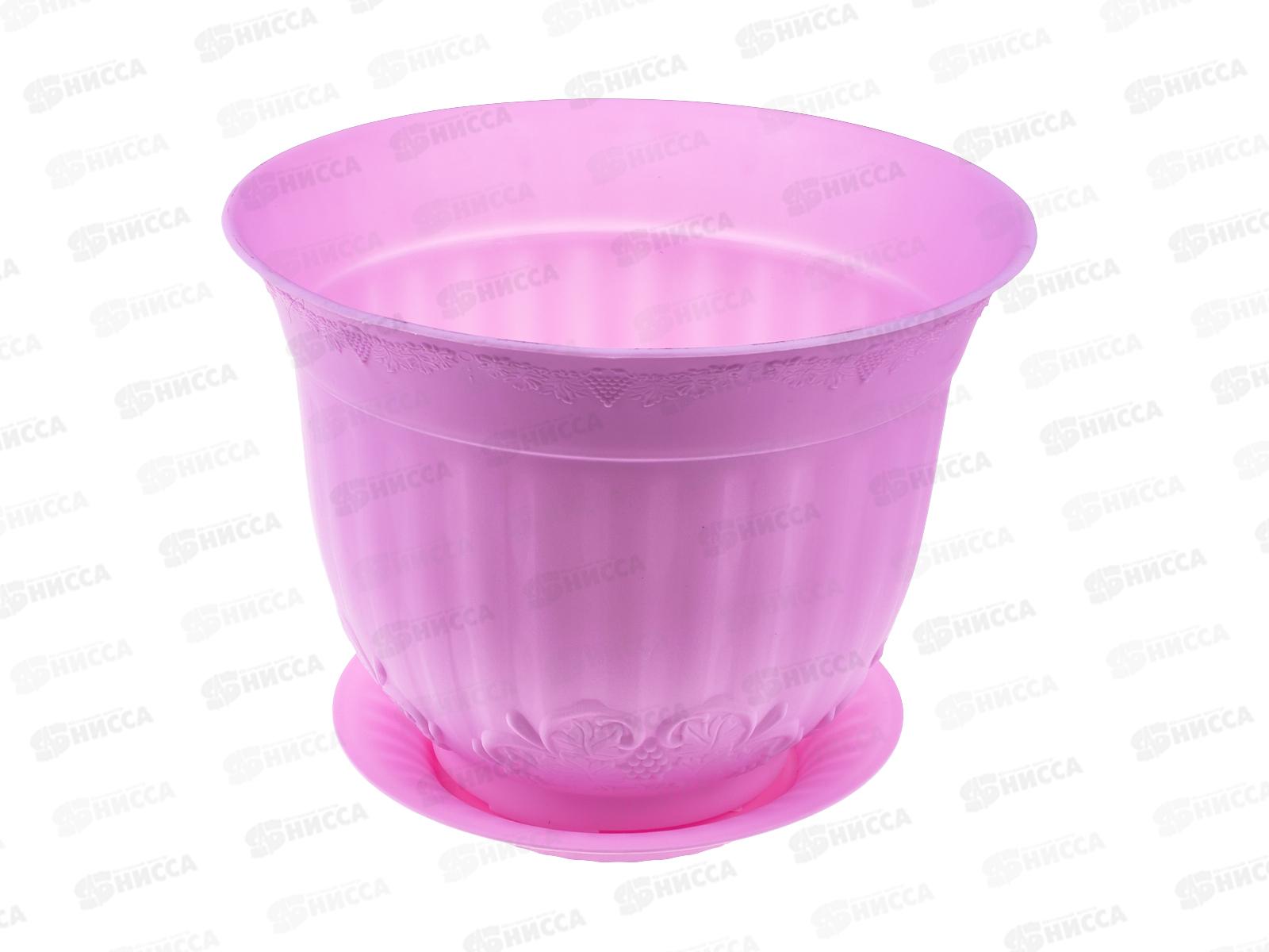 Кашпо Ангара 4,5л розовый Ангарск *10