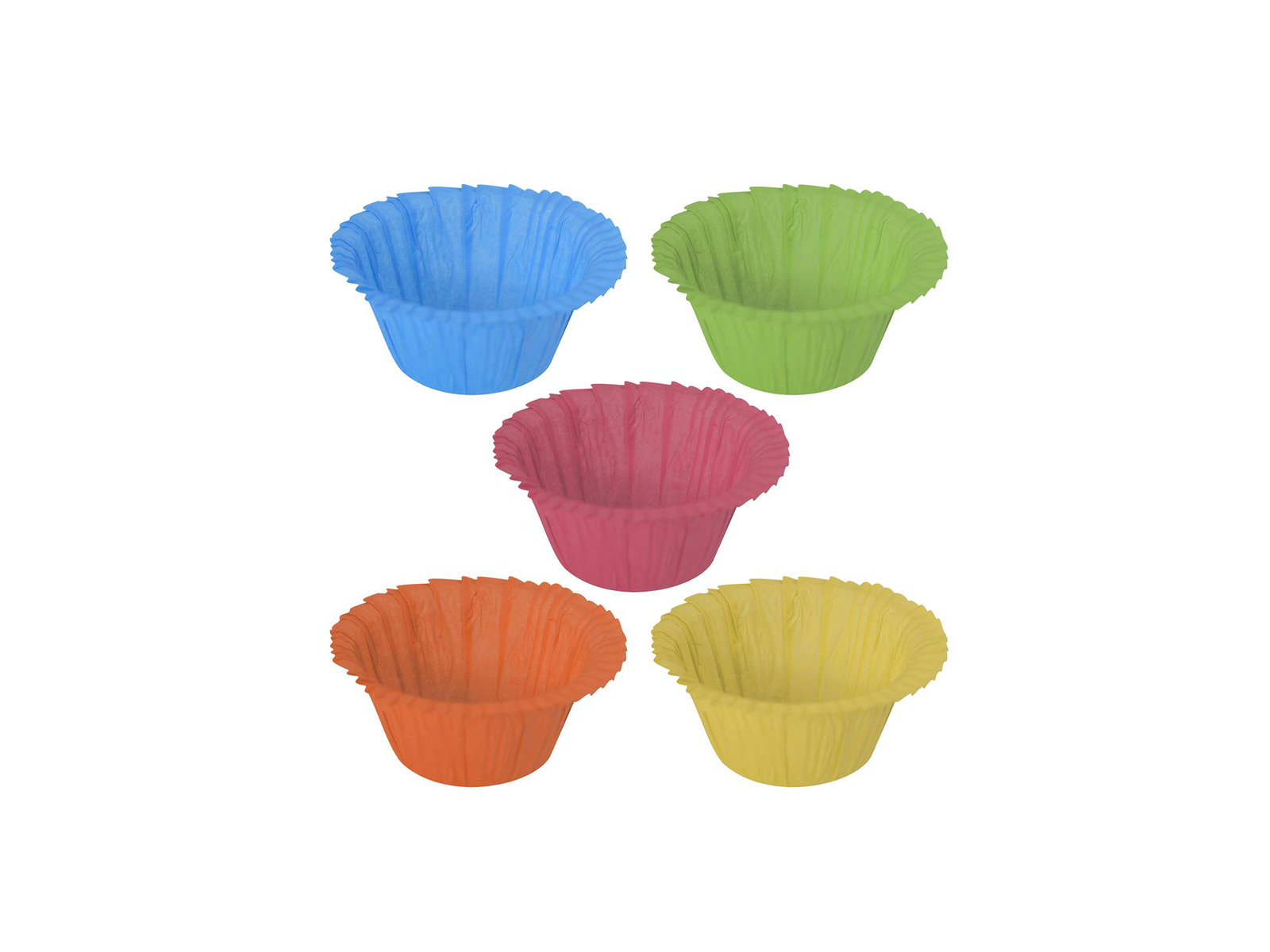 Форма бумажная для выпечки Мини-Маффин набор 25шт МТ8-97