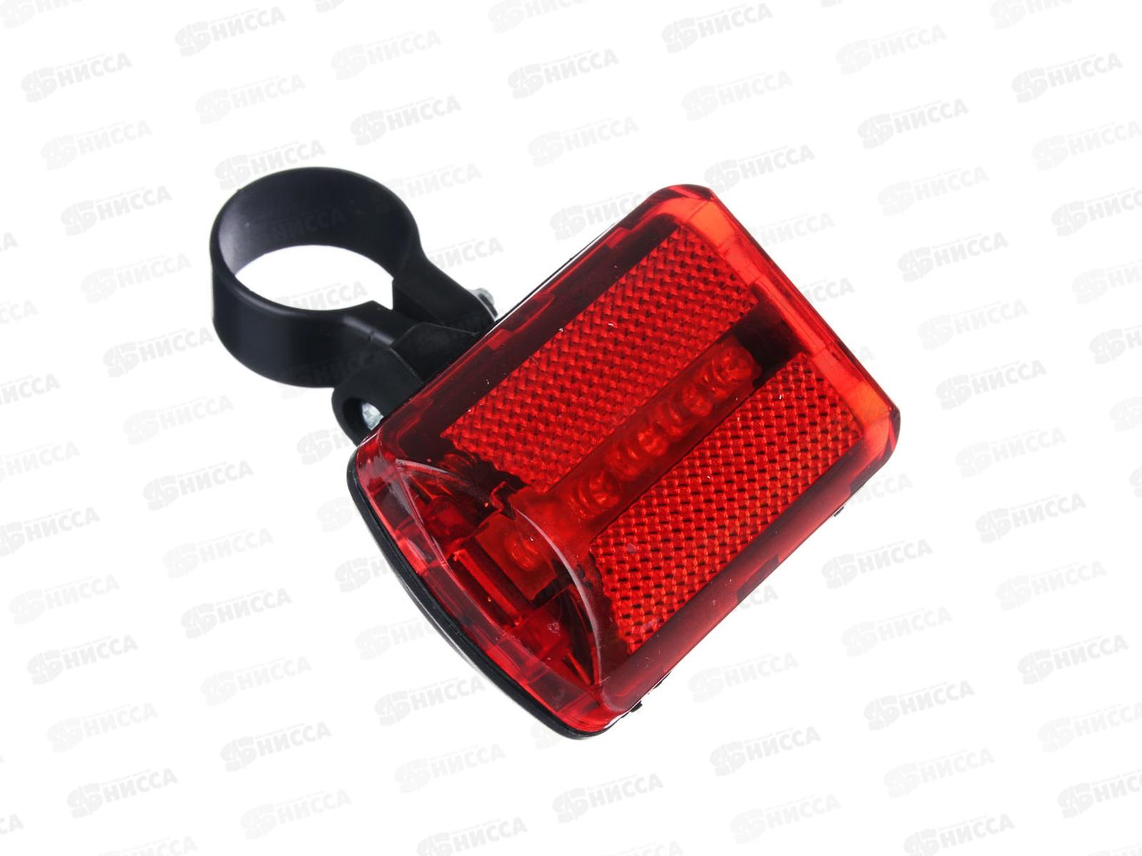 Фонарь велосипедный SILAPRO задний 7 режимов  6*4,5*3см 195-015 г