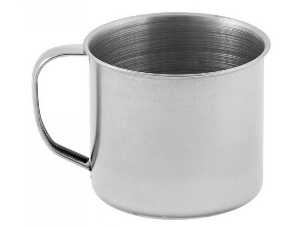 Кружка 0,35л  8,5см из нержавеющей стали AST-002-KР09