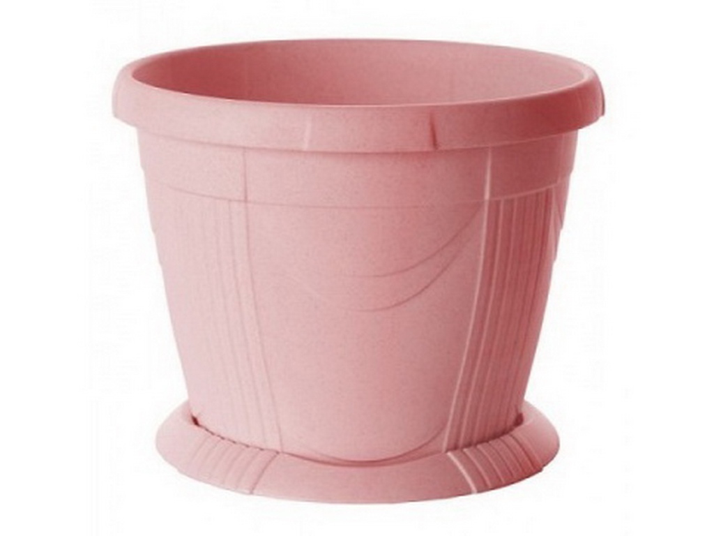 Кашпо Селенга 3л розовый Ангарск *15