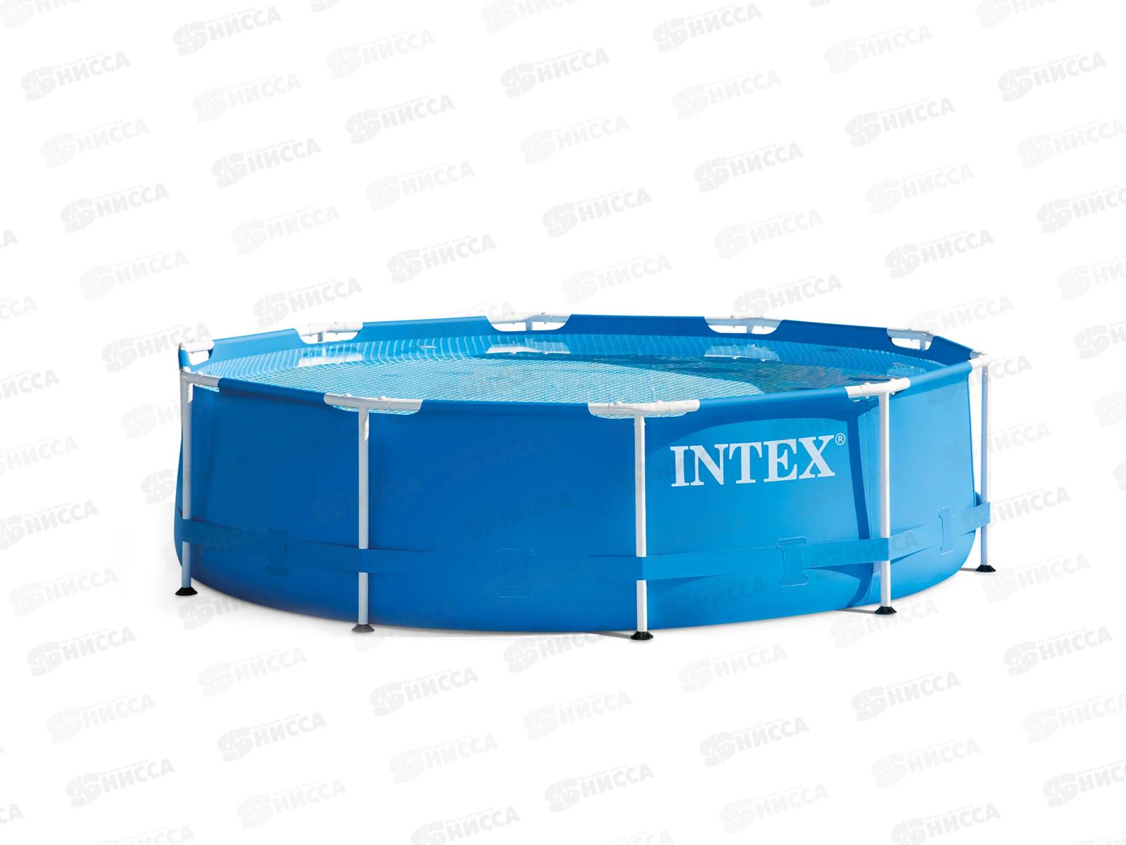 Бассейн 28242 (457х122см) каркасный с фильтром INTEX