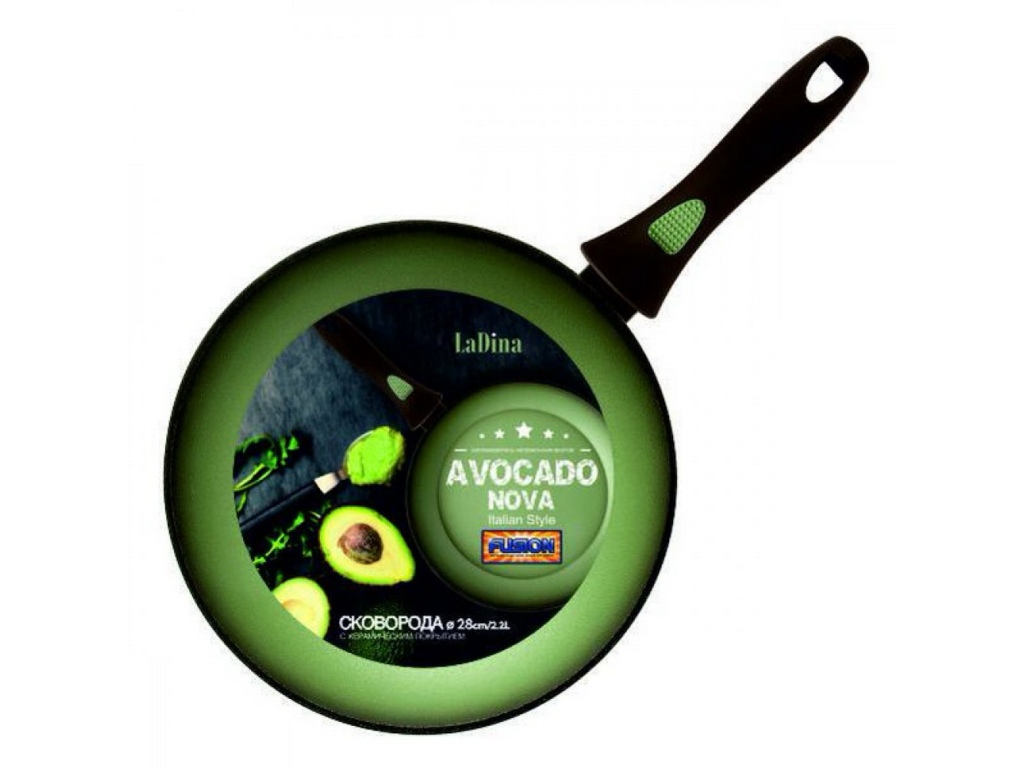 Сковорода 28см AVOCADO керамическое покрытие 70028 *6