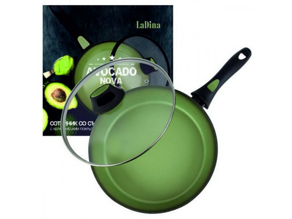 Сотейник AVOCADO 2,8л керамическое покрытие 72026 *6
