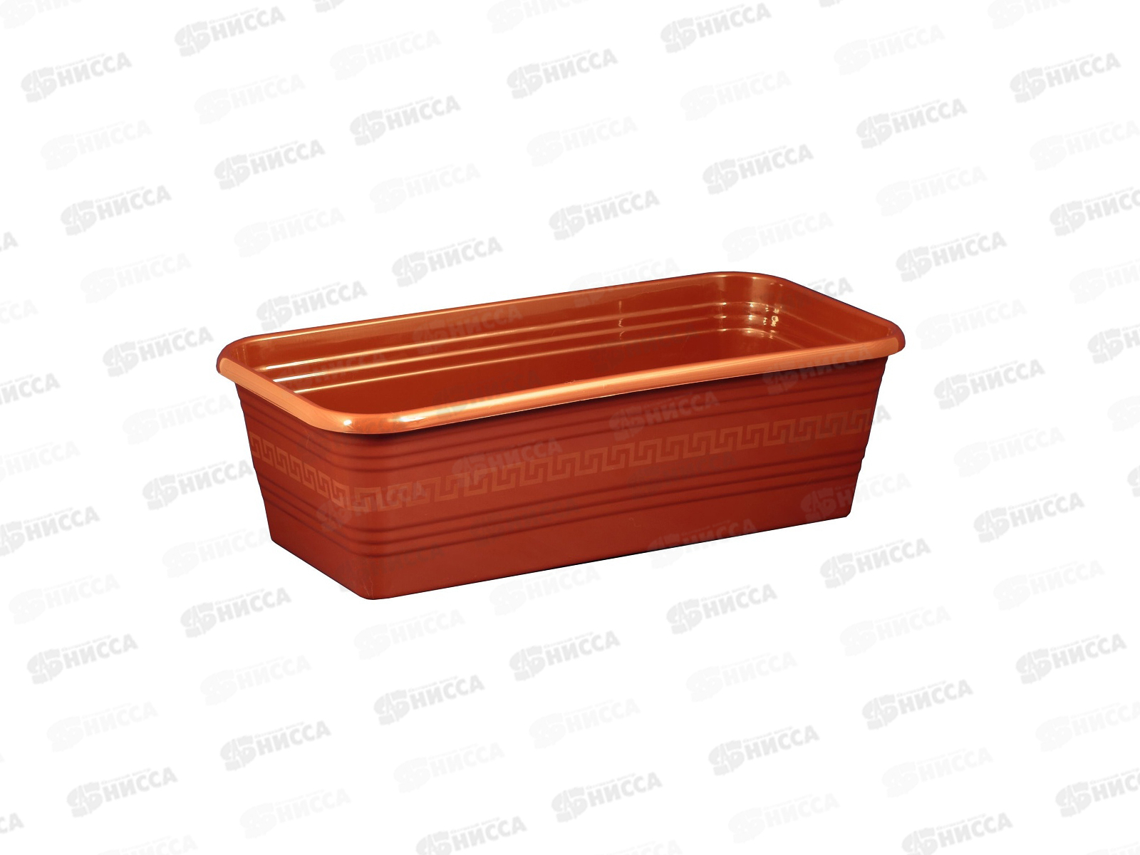 Ящик 390*195*120 терракот без поддона (Интерм) *30 ДЕКОР