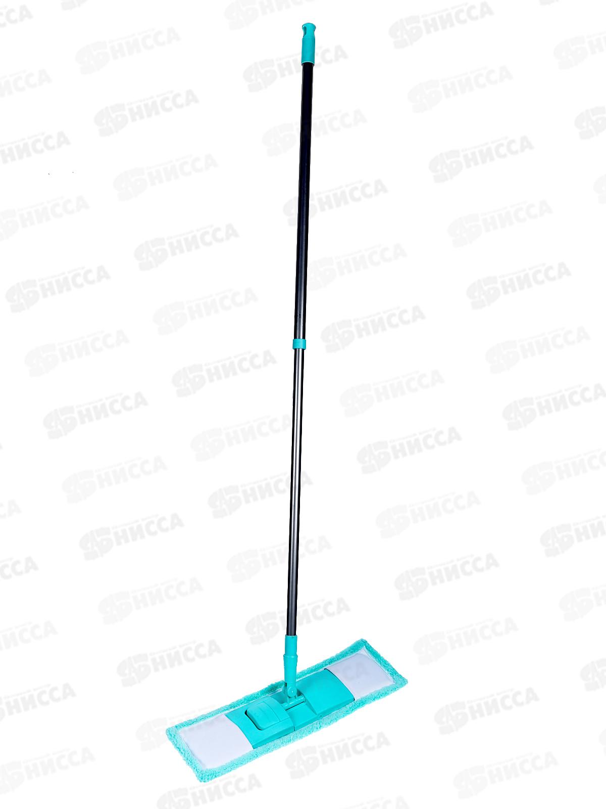 Швабра флеттер &quotУмничка&quot микрофибра телескопическая ручка KF-P024 МП *24