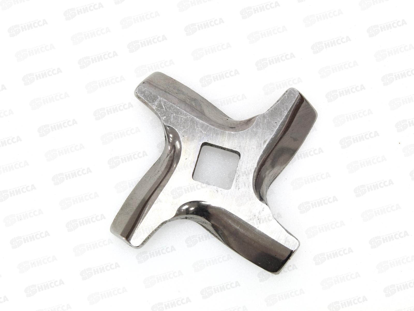 Нож для электромясорубки крестовой квадрат (056465)  Ж