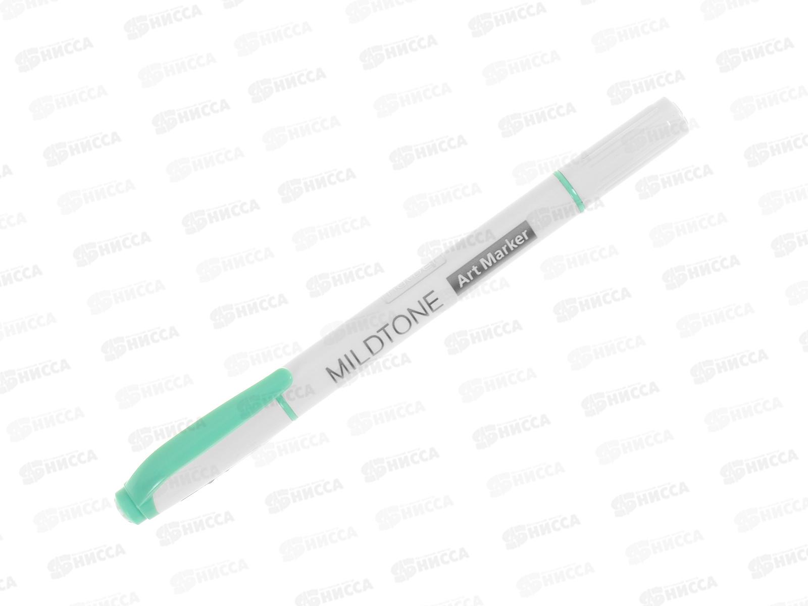 Артмаркер Hatber Mildtone Pastel,двухсторонний мятный  060862*12