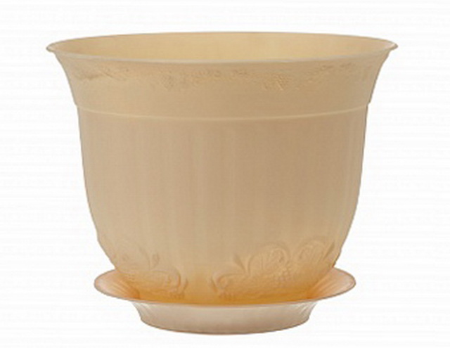 Кашпо Ангара 2,5л бежевый Ангарск *15