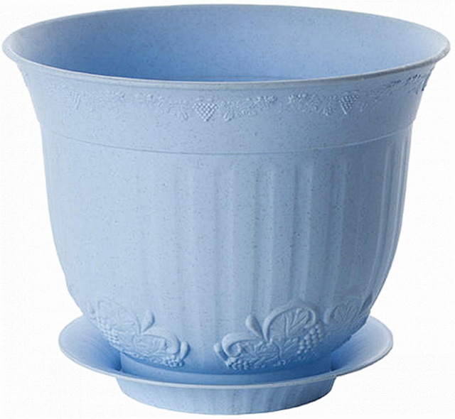 Кашпо Ангара 9л голубой Ангарск *5