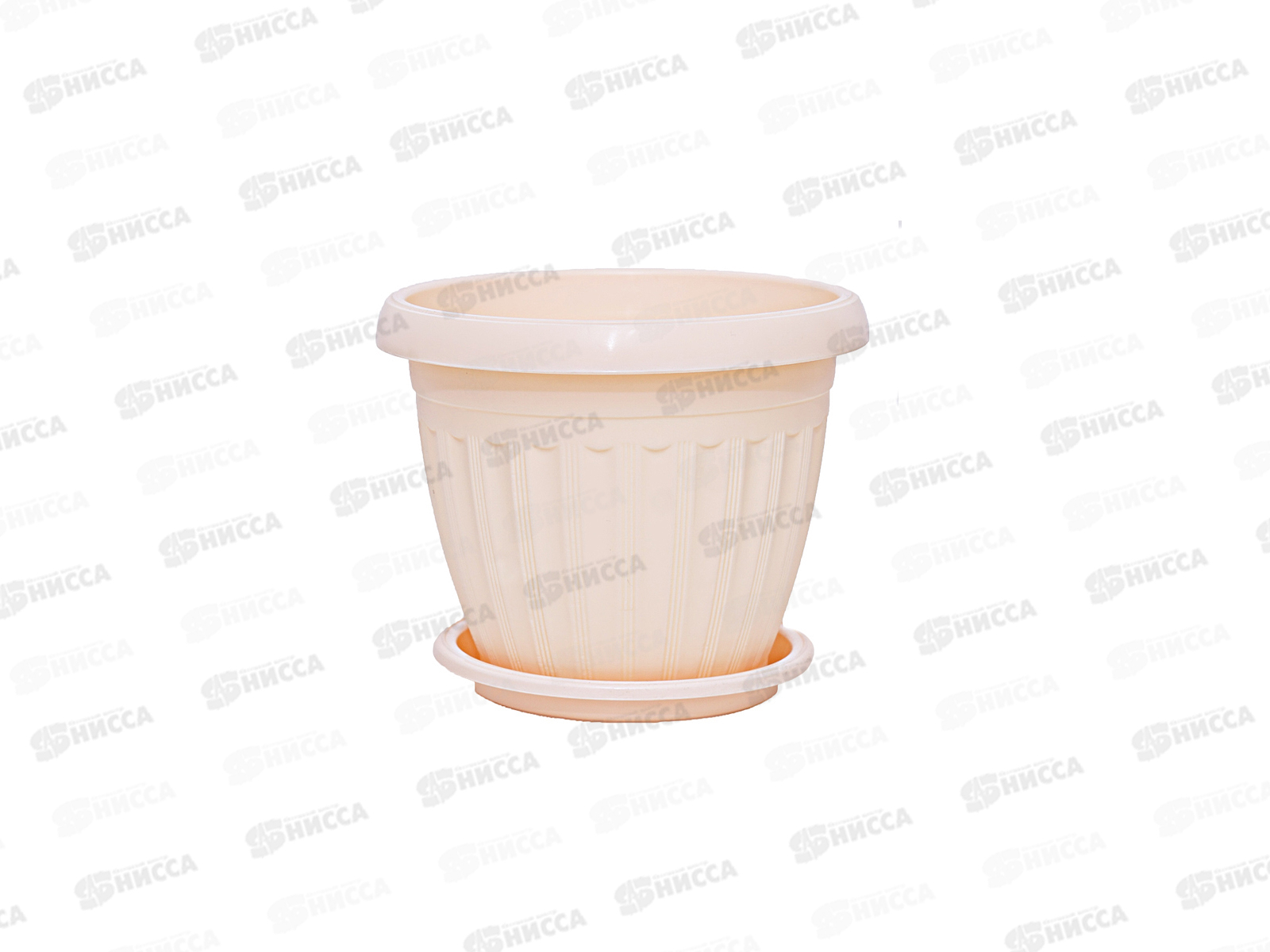 Кашпо Баргузин 9,5л бежевый Ангарск *5