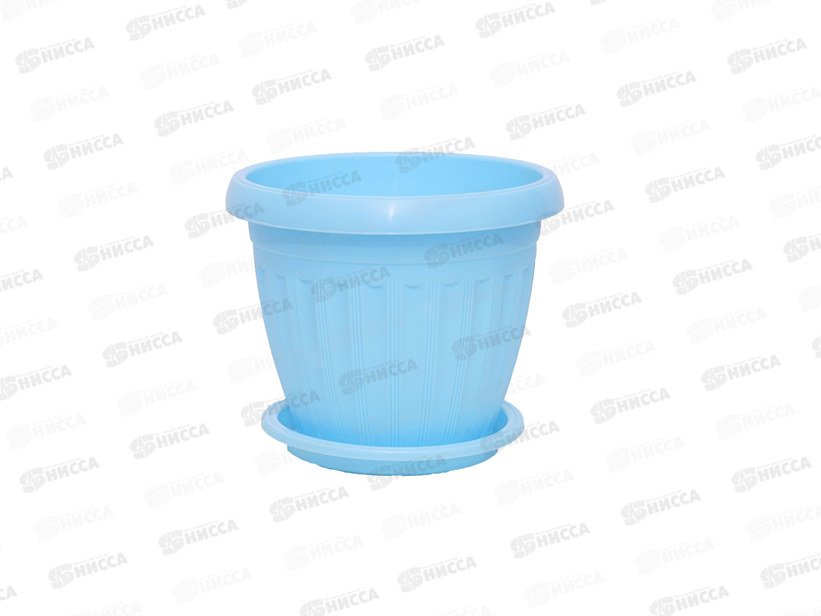 Кашпо Баргузин 9,5л голубой Ангарск *5