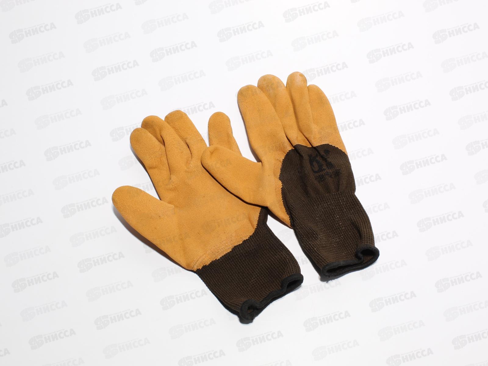 Перчатки нейлоновые №10 коричневые №145 *12/720