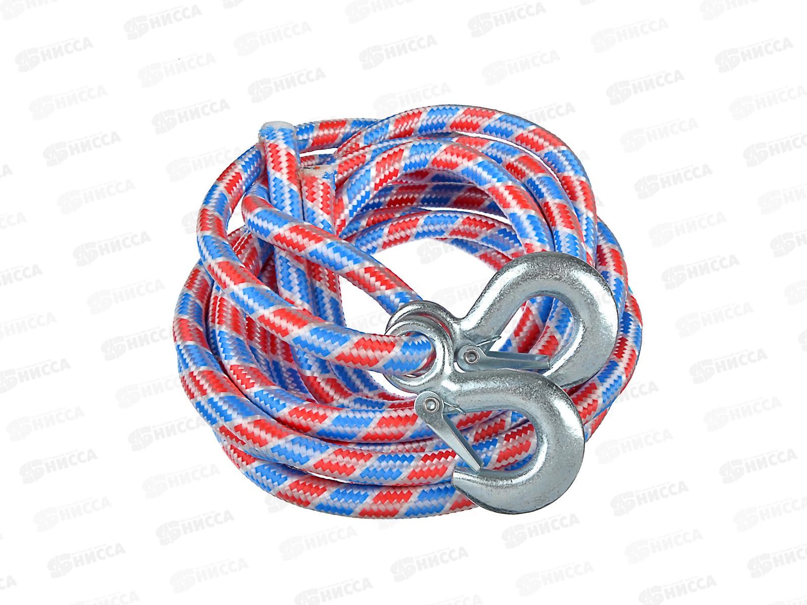 Трос буксировочный 5тонн (авиационный капрон) в пакете Galaxy 773-023 г