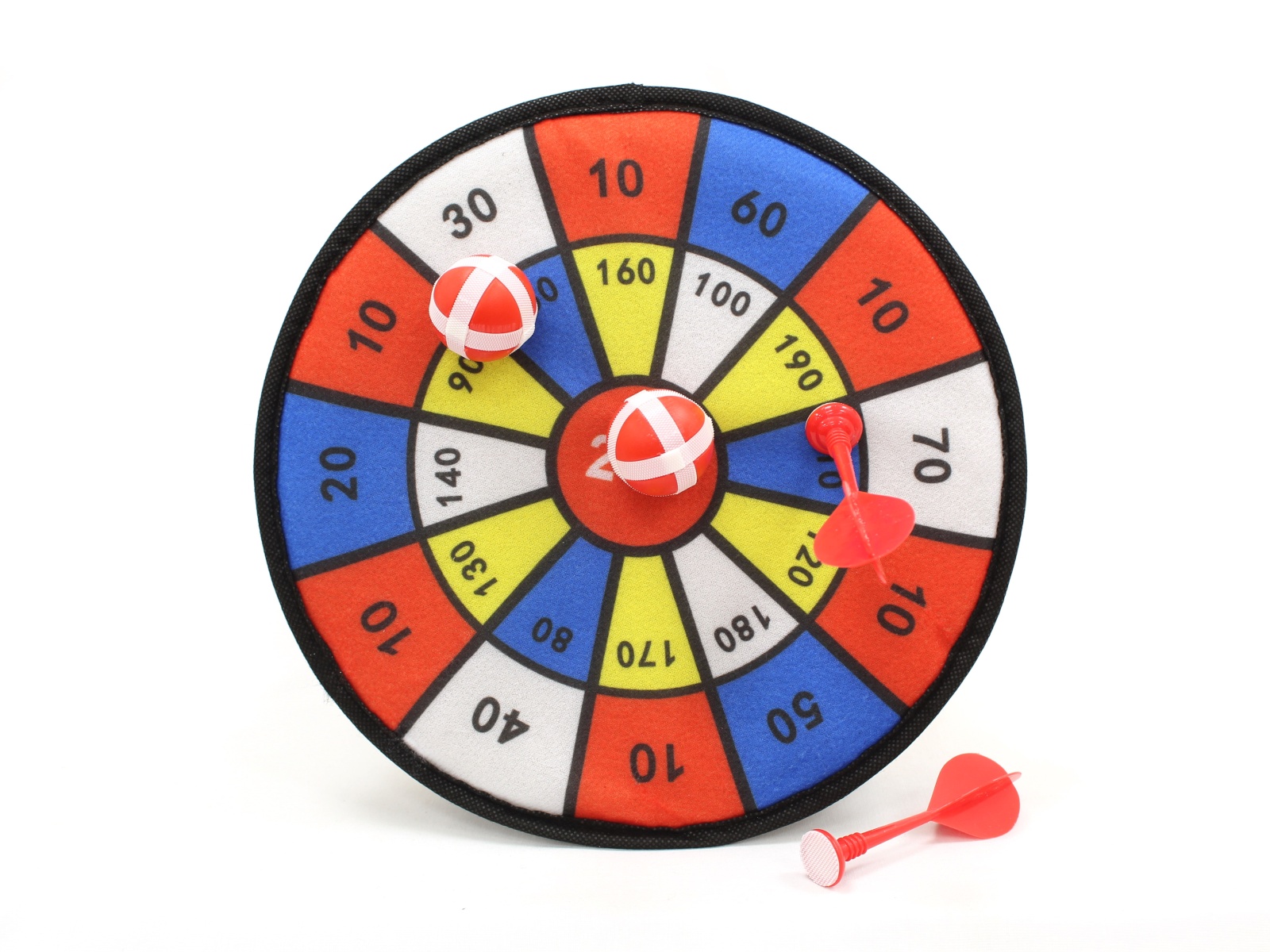 Дартс &quotПопади в цель-6&quot (28см) Y22983038 (2 шарика, 2 дротика) *96