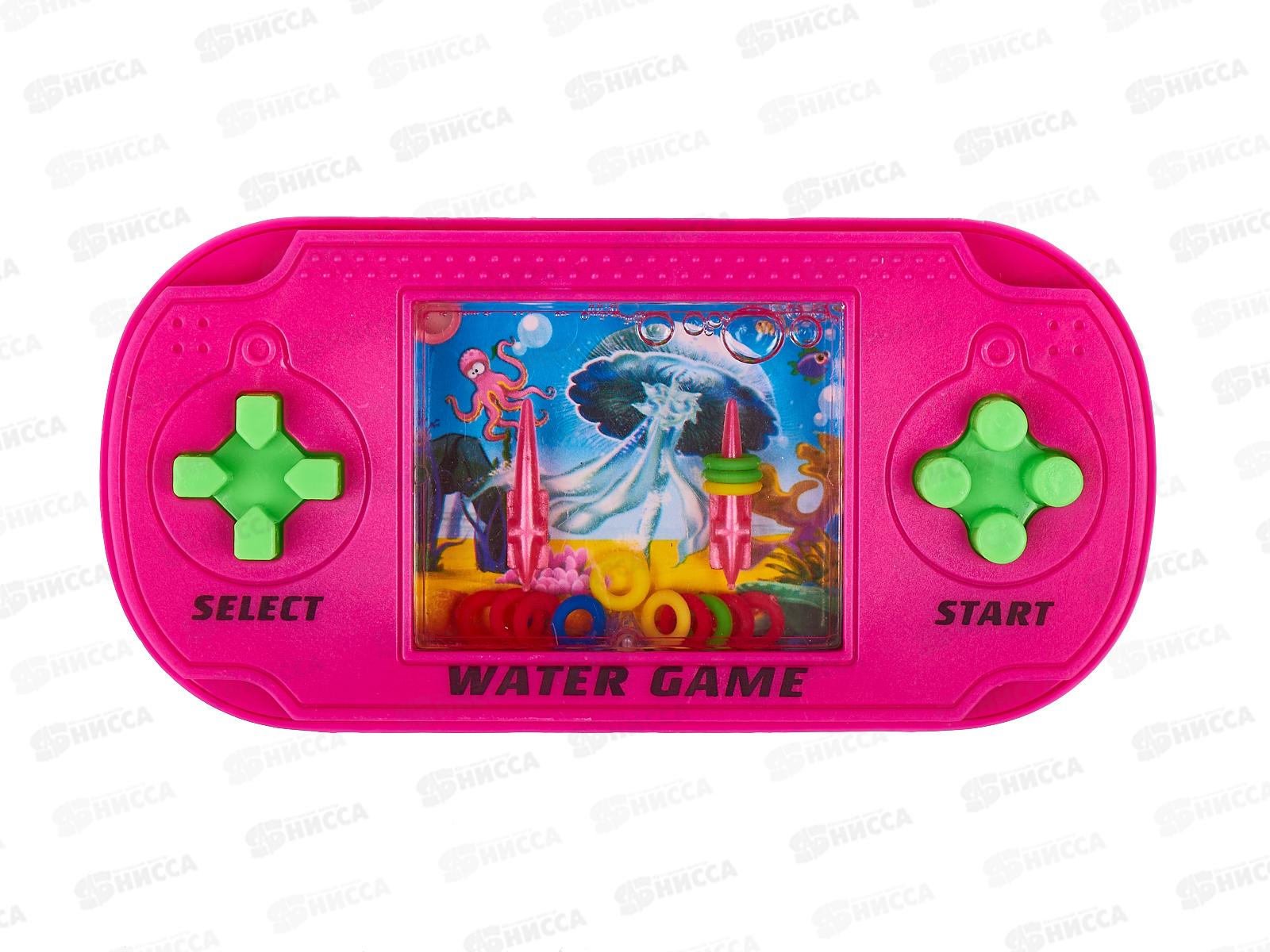 Водная игра с кольцами &quotИгровая приставка-3&quot Y9447115 (4 вида) в пакете *360