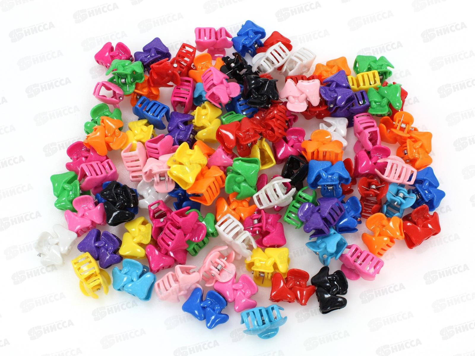 Крабик для волос ОБ456/915  2см 100шт микс *1