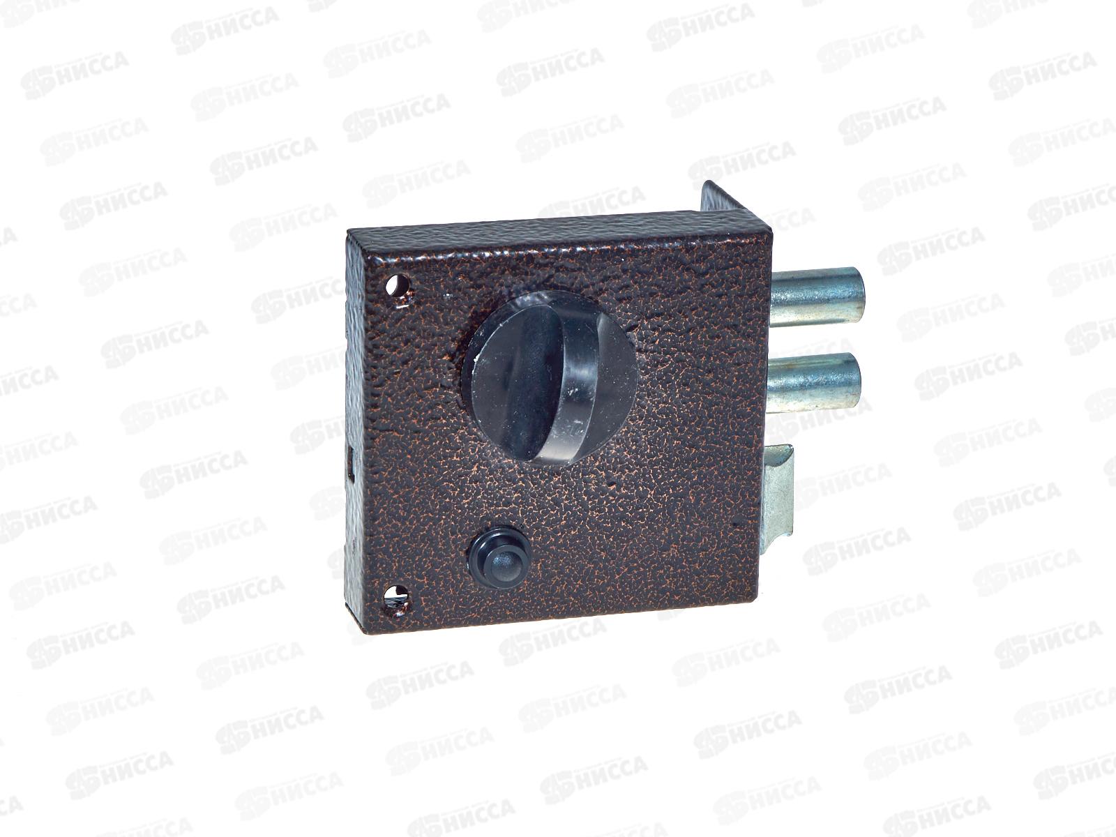 Замок накладной 3Н3 цилиндровый 2кл (медь) Омега