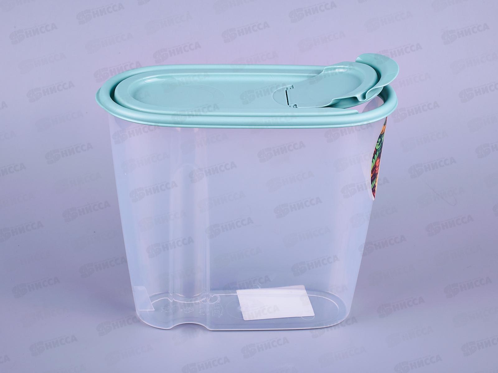 Емкость для сыпучих продуктов 1,5л Фисташковый М1221 *30