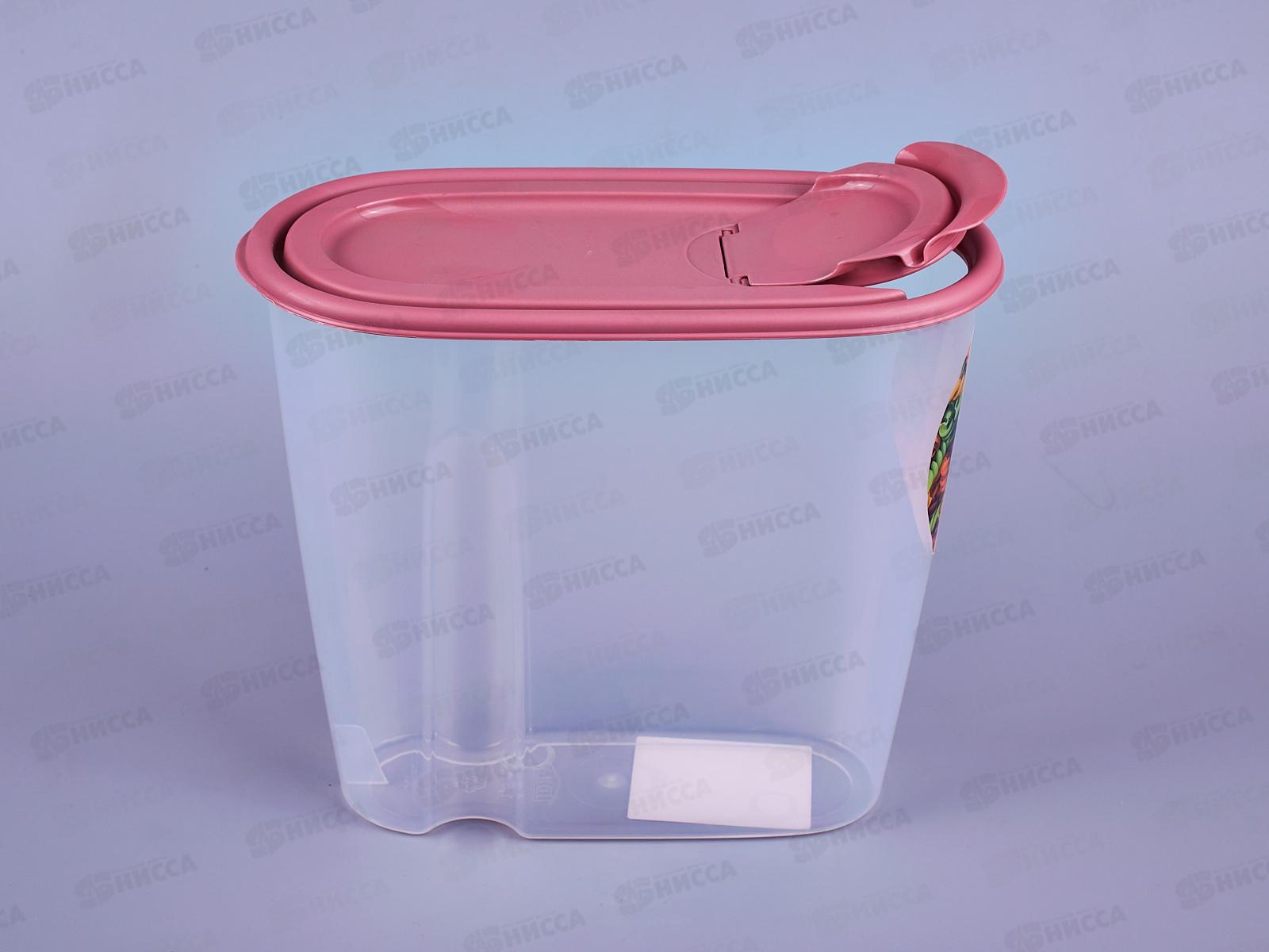 Емкость для сыпучих продуктов 1,5л Ягодный М1221 *30