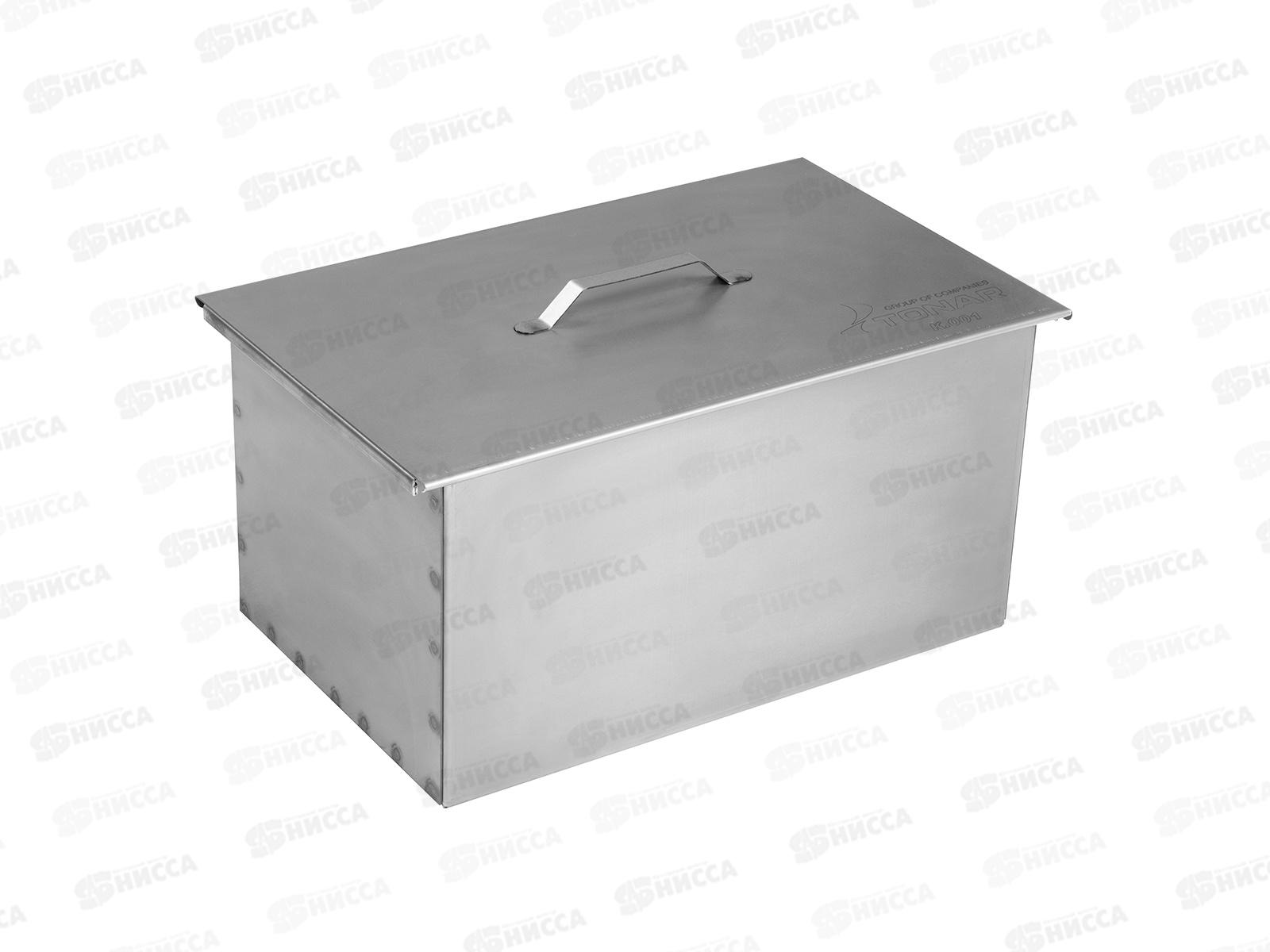 Коптильня 2-х ярусная 450*280*240 с поддоном К-001  68625