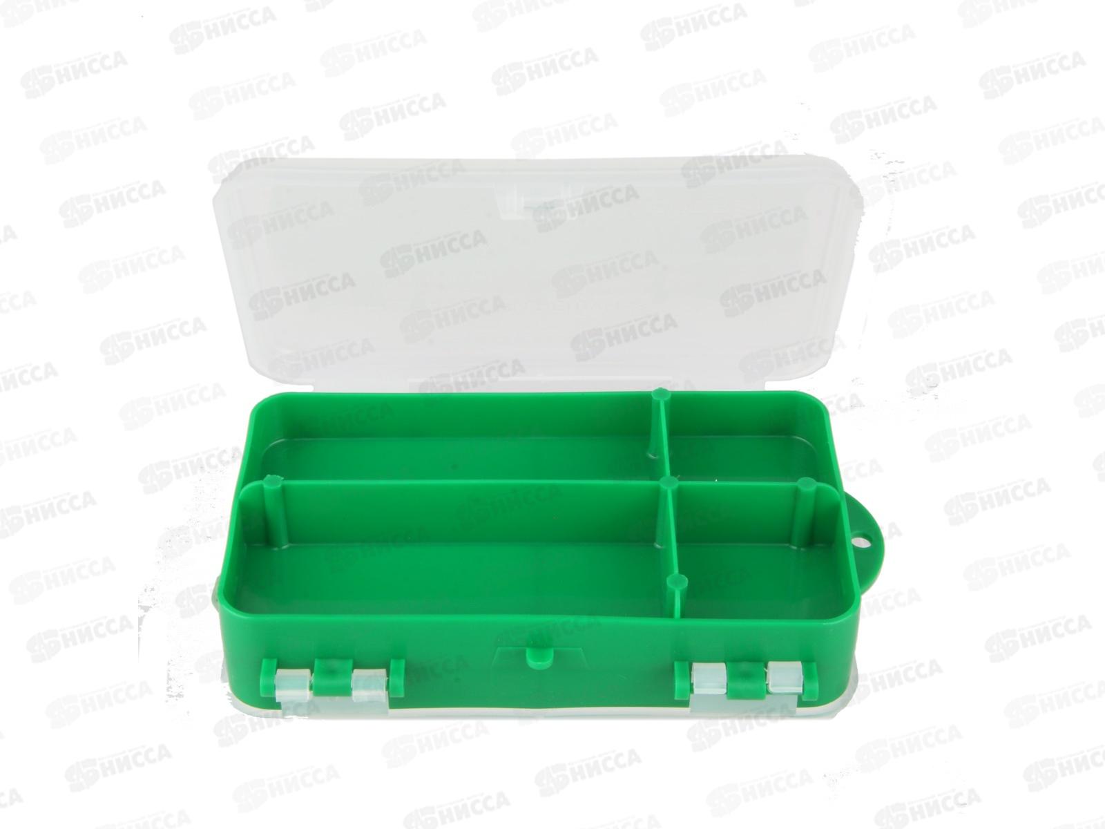 Коробочка для оснастки 2х сторонняя Helios зеленая  83316