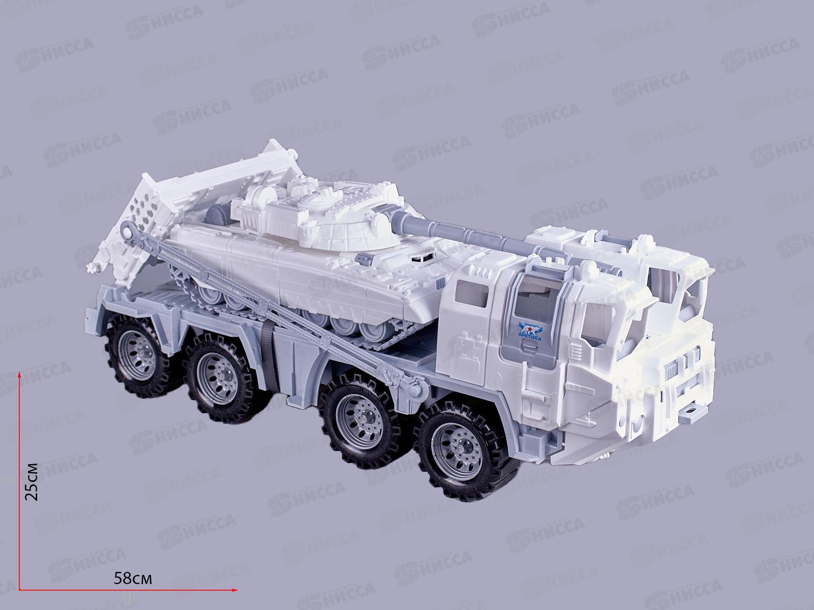 Машина Военный тягач &quotАрктика&quot с кунгом 287   *4