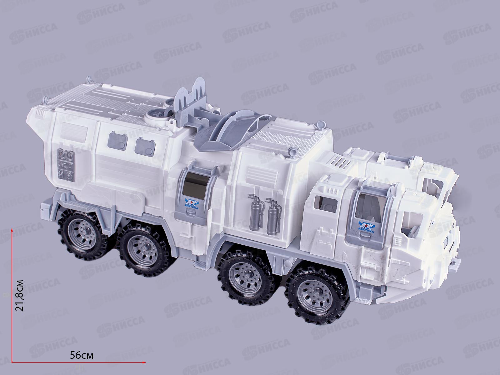 Машина Военный тягач &quotАрктика&quot с танком 288   *4