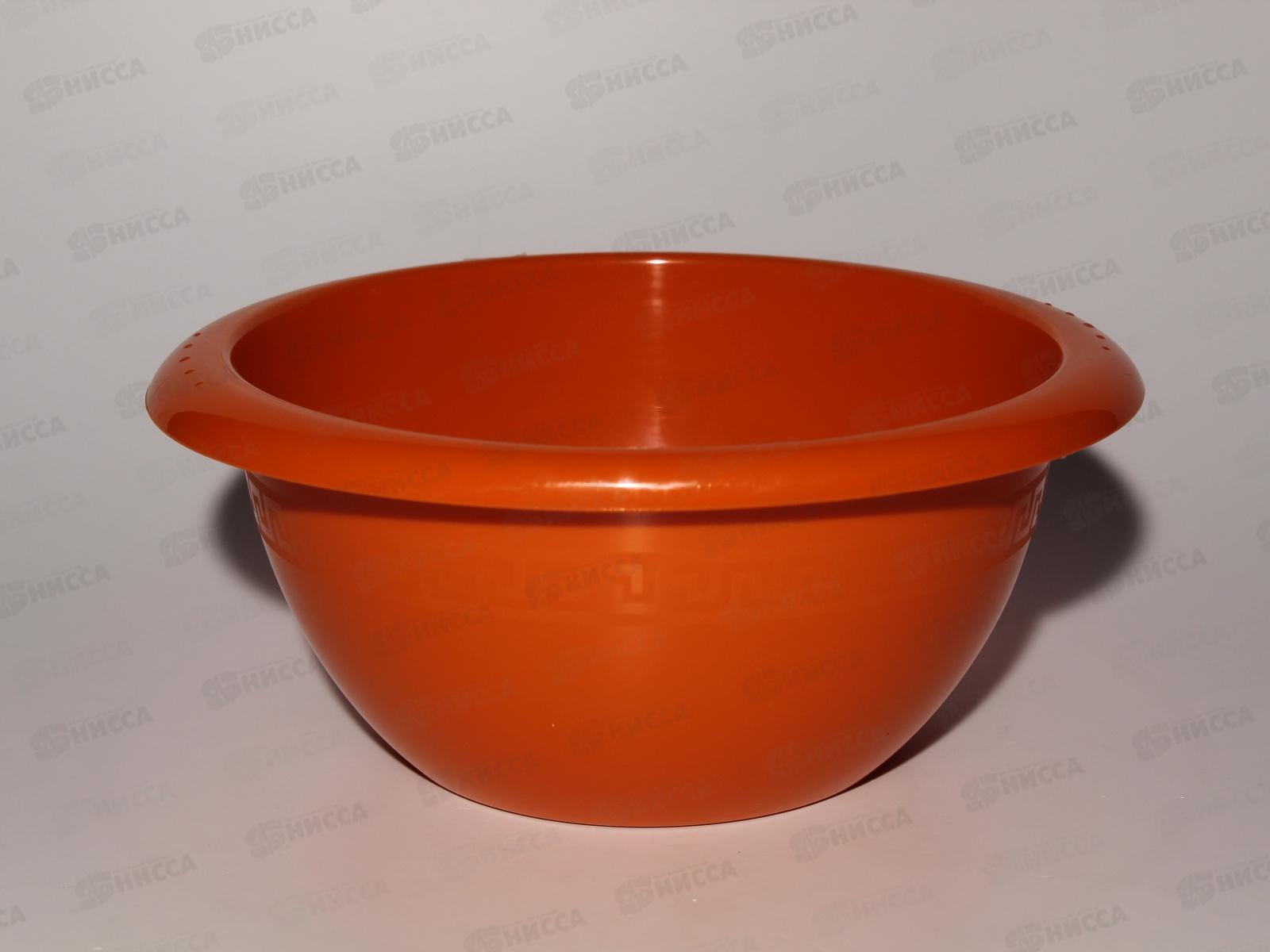 Миска 2,6л оранжевая  *30  ИНТ