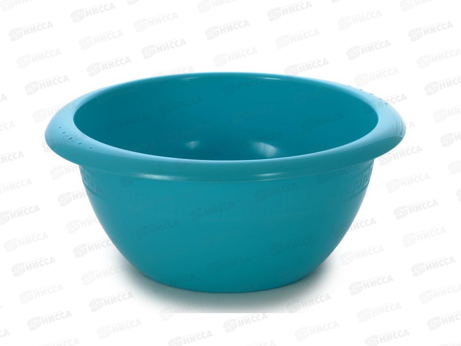 Миска 2,6л голубая  *30  ИНТ