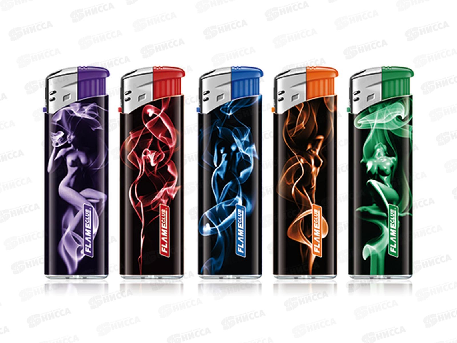 Зажигалка Flameclub P-01 Smoke одноразовая 12807 *50