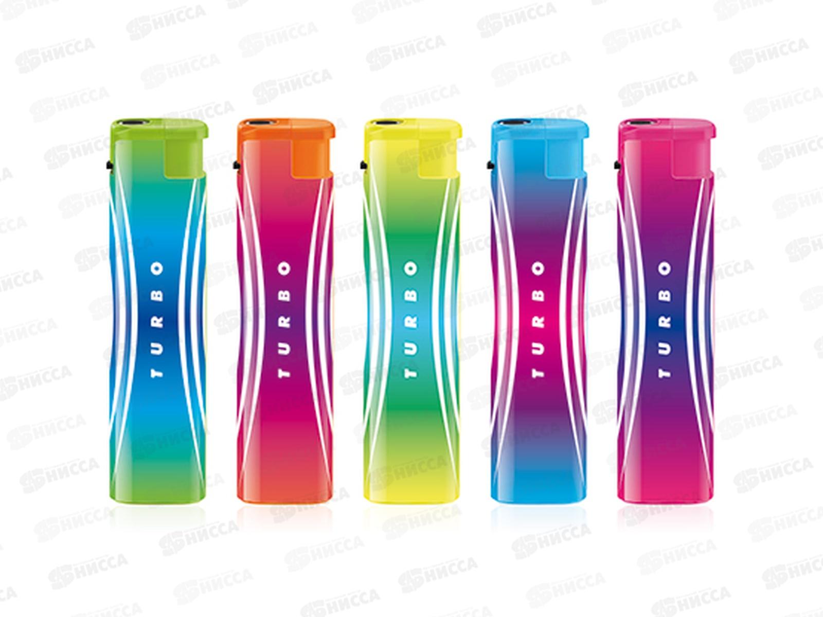 Зажигалка Flameclub P-02 TURBO 3 многоразовая 17717 *50