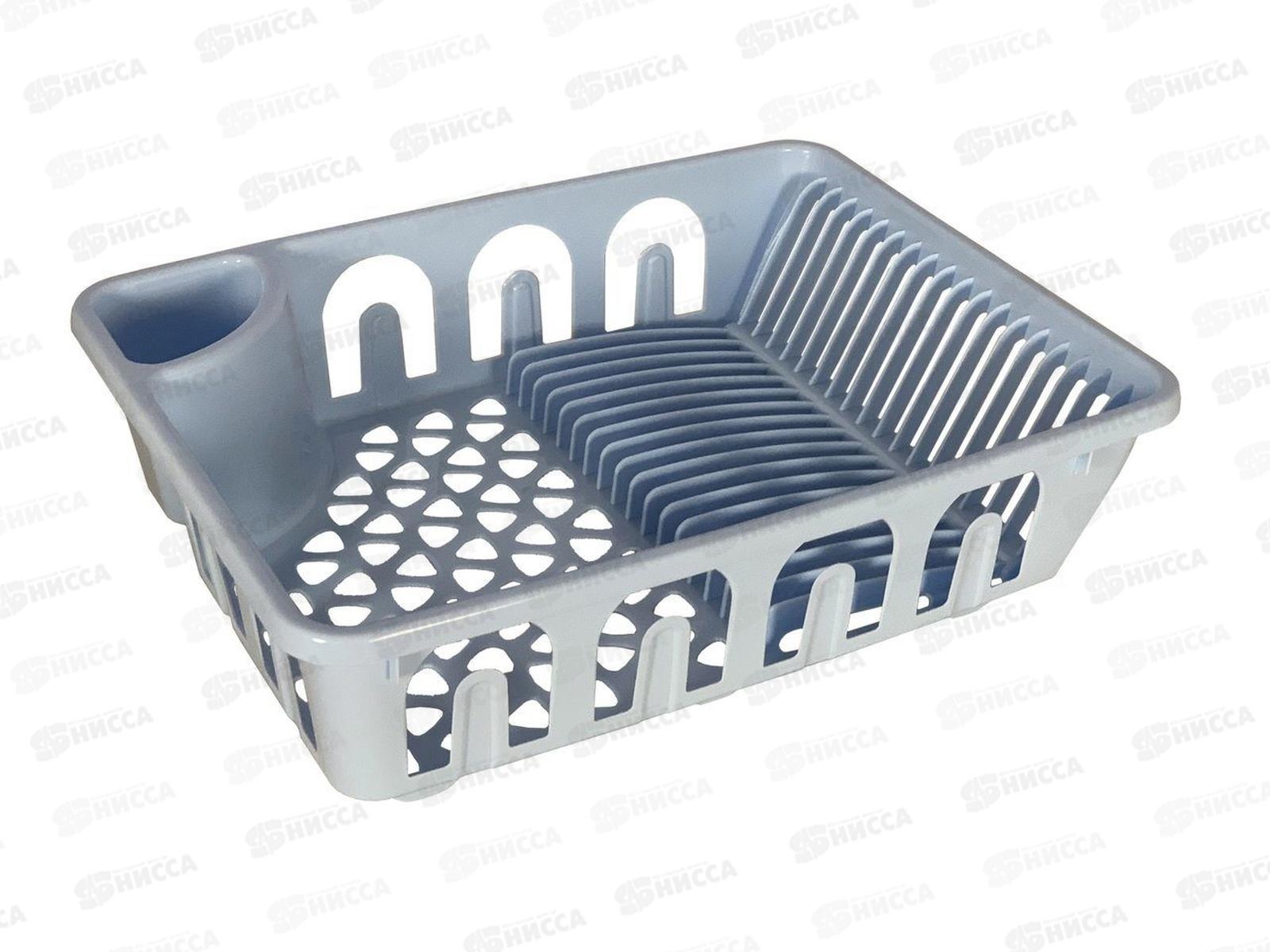 Сушилка для посуды без поддона голубая ИНТ *8