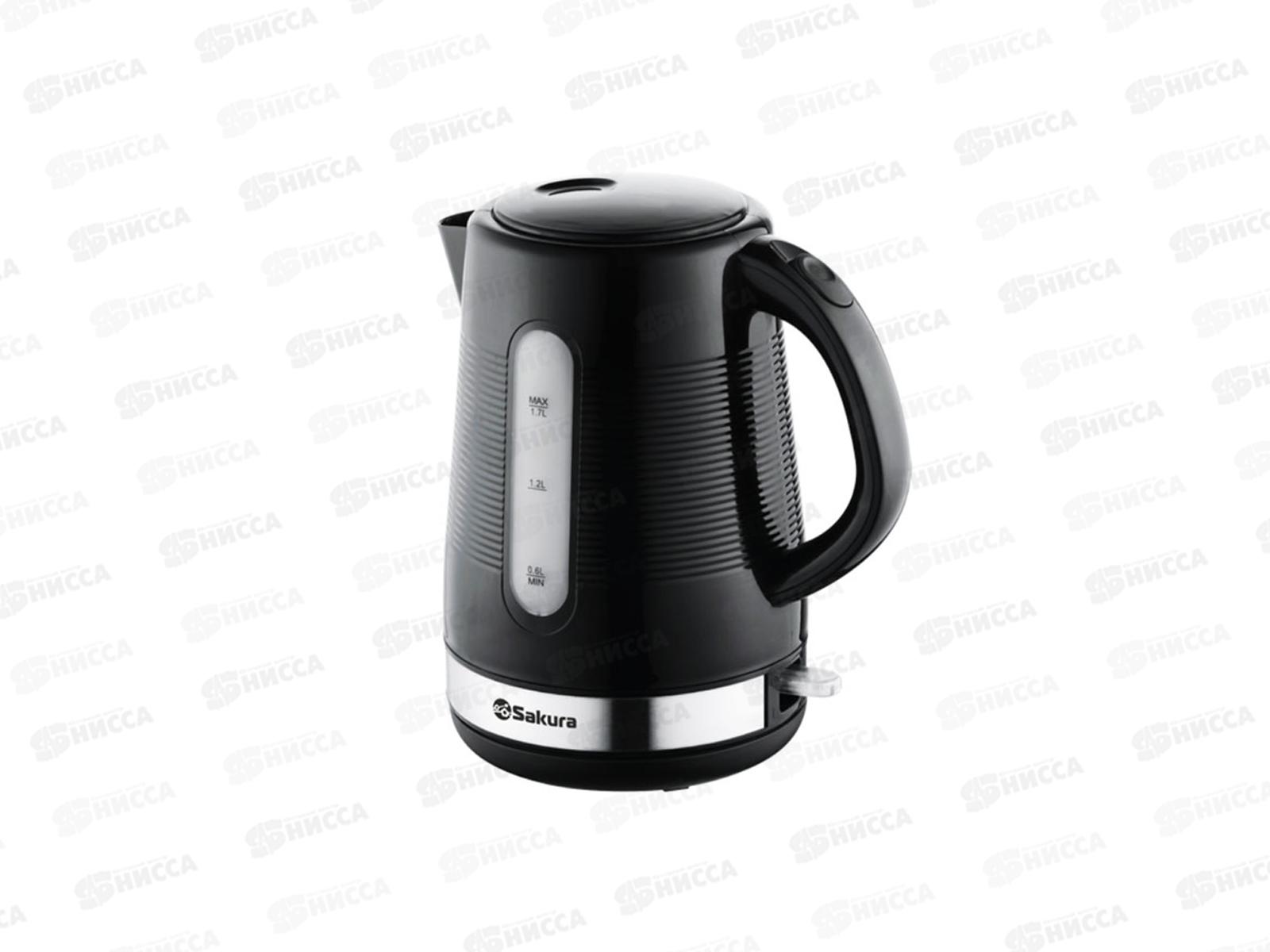 Чайник электрический SA-2343BK (1,7) черный