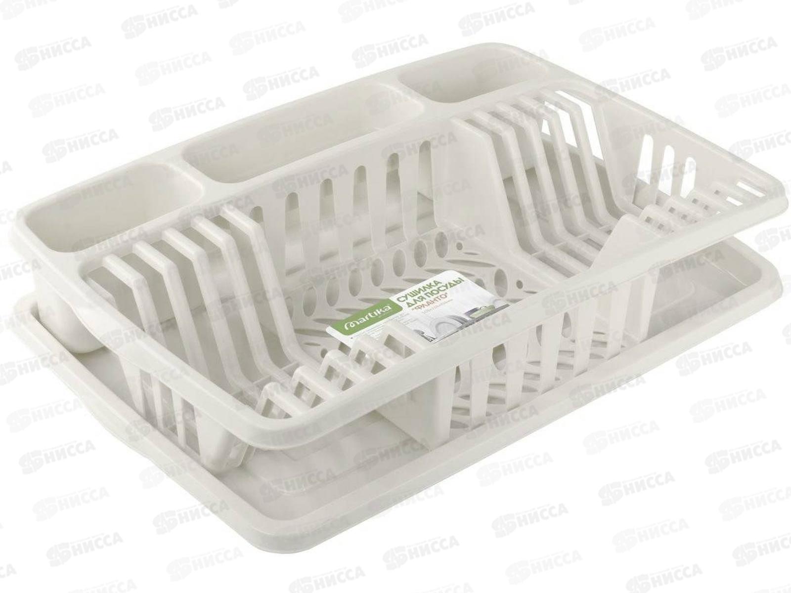 Сушилка для посуды &quotФланто&quot 508*338*104мм С488белая *4