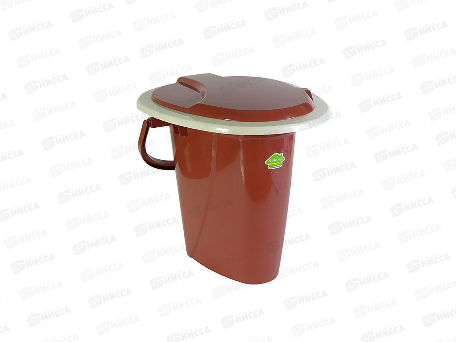 Ведро-туалет Адис 16л С406терракот *6