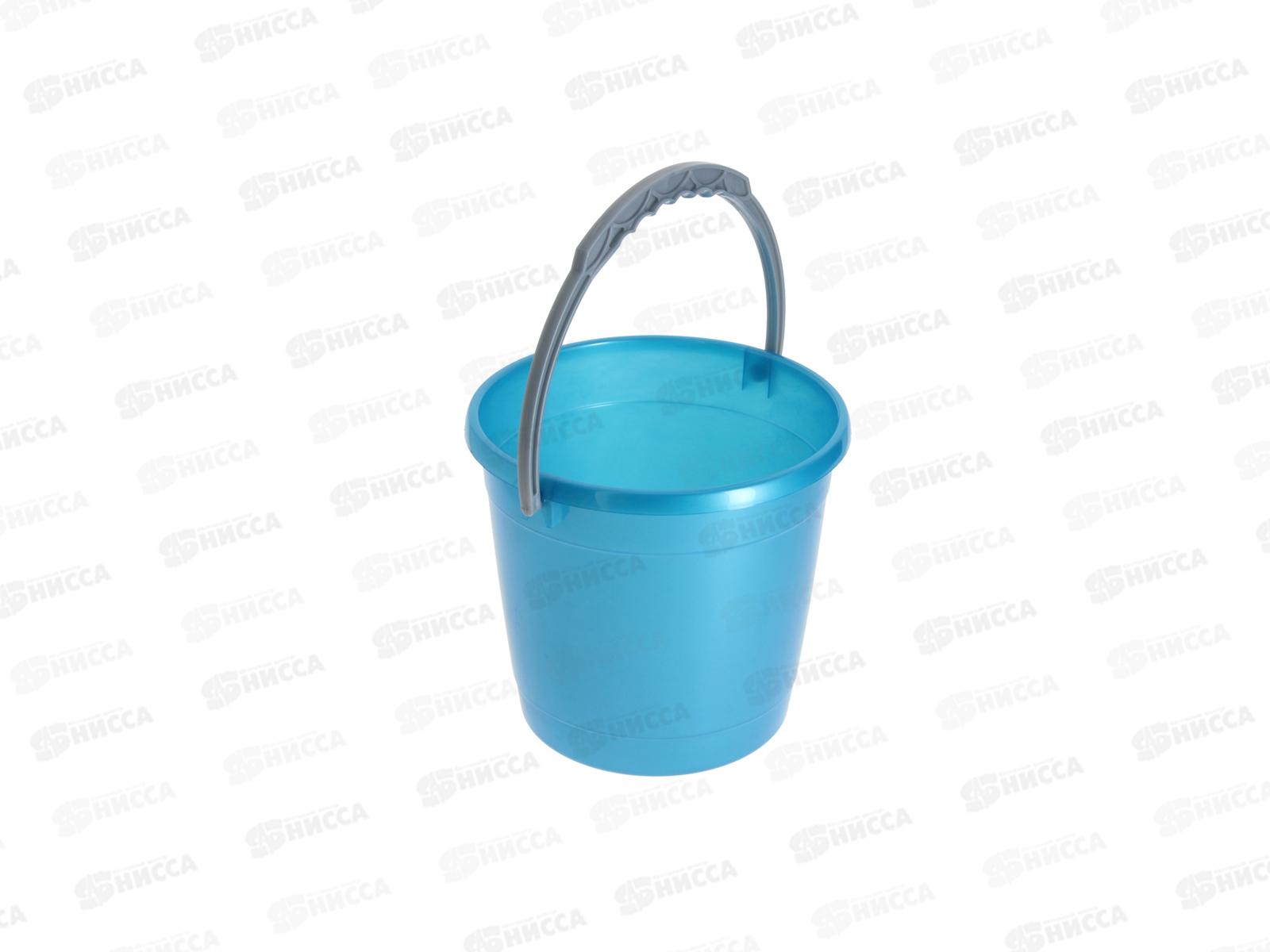 Ведро 5л без крышки КОЛОР С402 бирюзовое *20