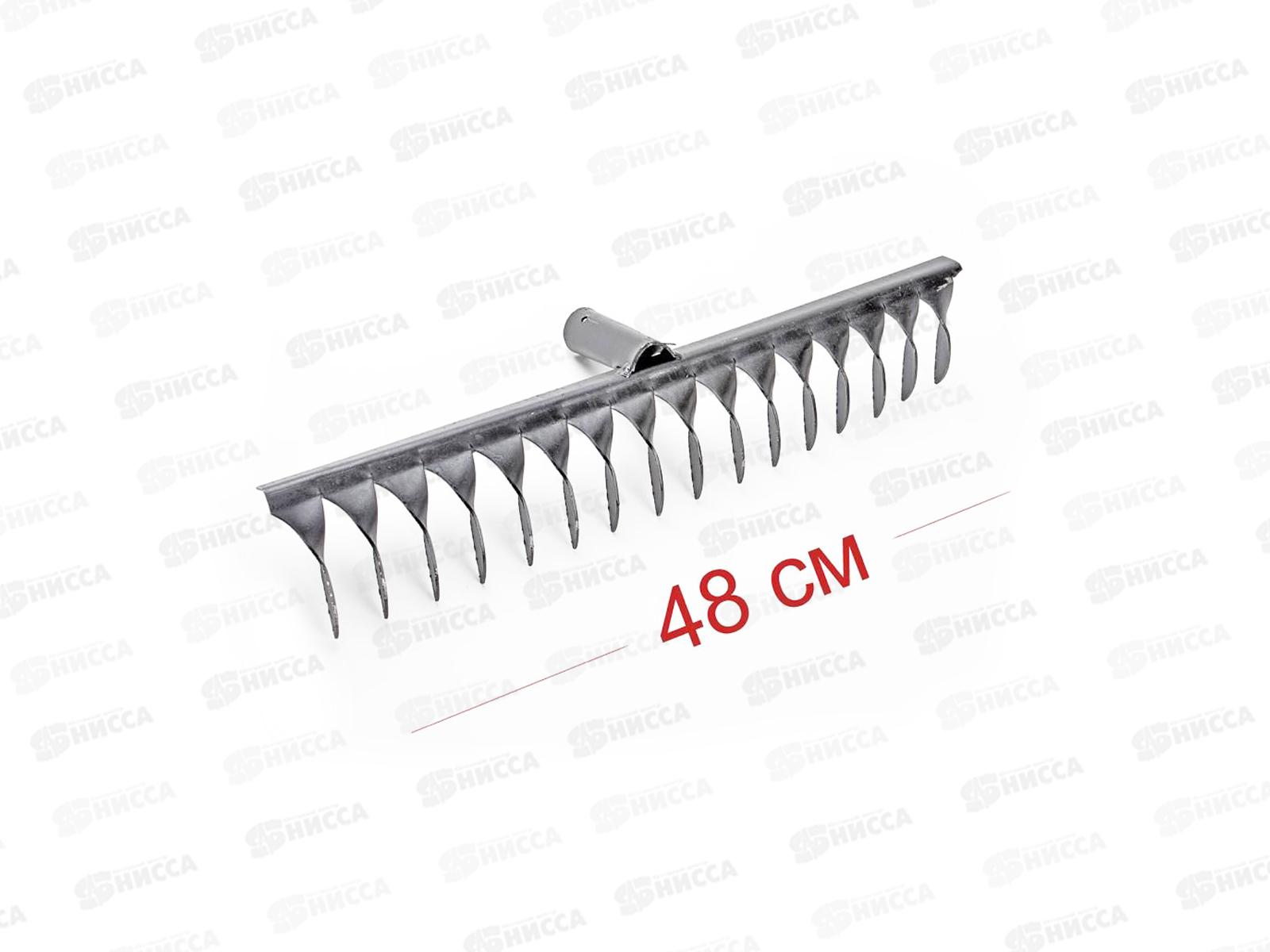 Грабли витые 16 зуб нержавейка, 445*75мм, ГВ-16 (Павлово)