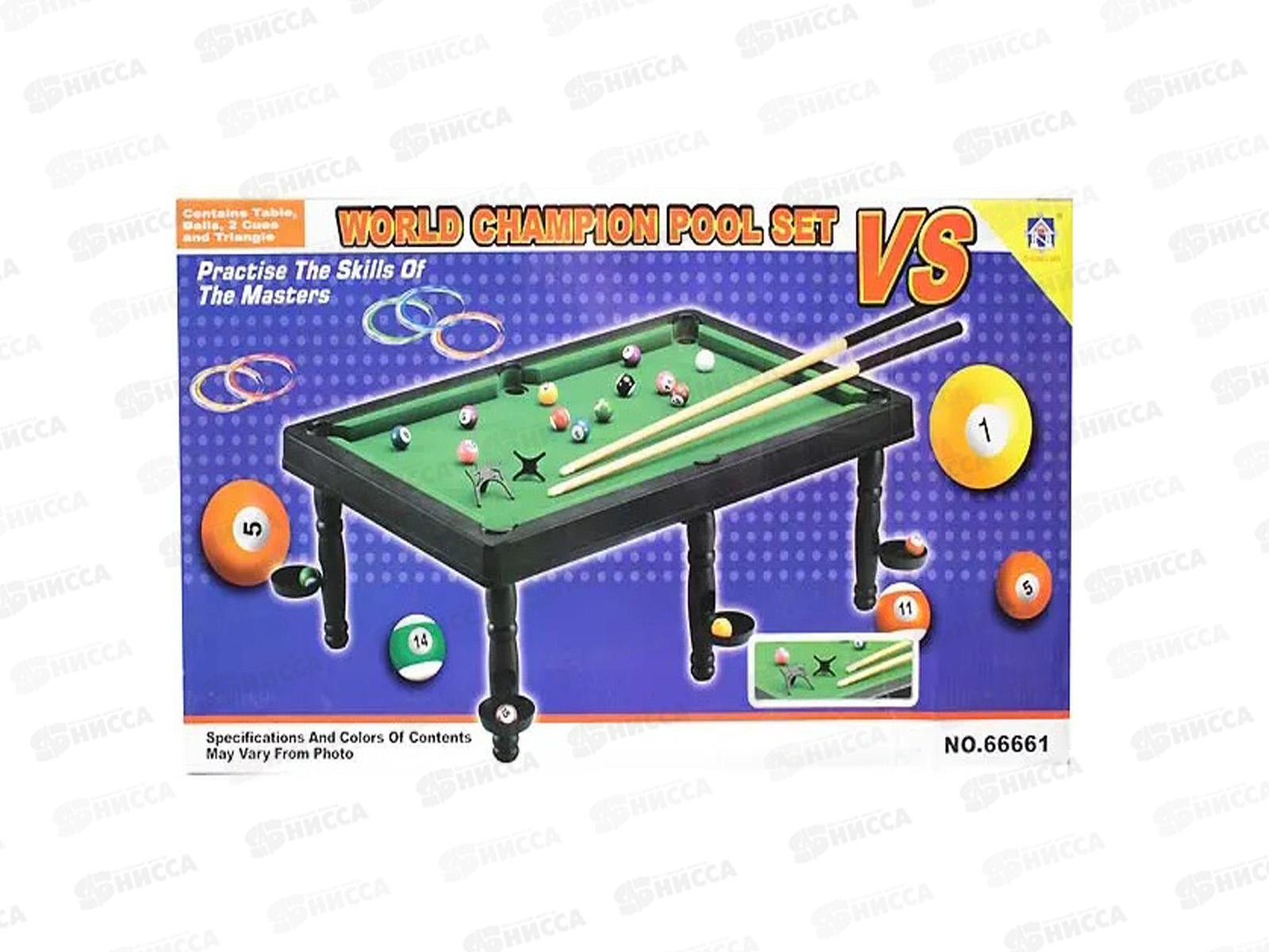 Бильярд 66661 средний в коробке *6 гб