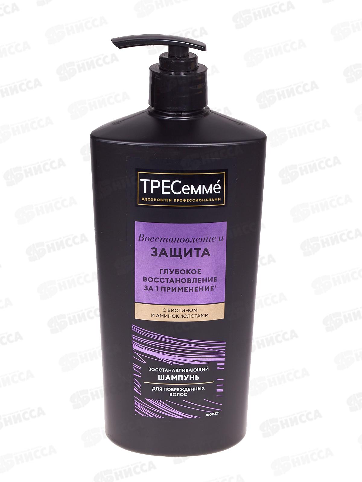 Tresemme шампунь 650мл для волос Boccтанавливающий *8
